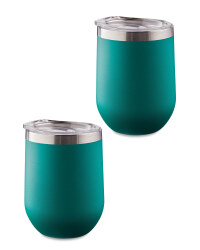 Green Tumblers 2 Pack