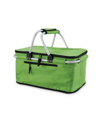 Green-Two Handle Shopping Basket