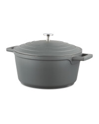 Grey Aluminium Casserole Dish