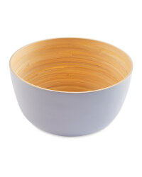 Grey Bamboo High Bowl