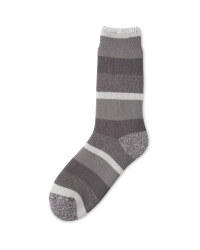 Grey Heat For Your Feet Socks