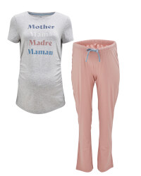 Avenue Grey Maternity Pyjamas