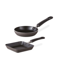 Grey Mini Frying Pan Set