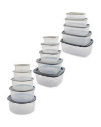 Grey Nestable Food Storages