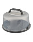 Grey Round Cake Container