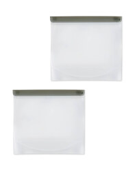 Grey Silicone Sandwich Bags