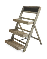 Grey Step Planter