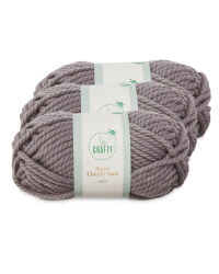 Grey Super Chunky Yarn 3 Pack