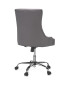 Kirkton House Grey Fabric Desk Chair