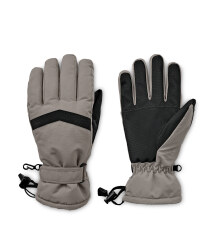 Avenue Grey/Black Ski Gloves