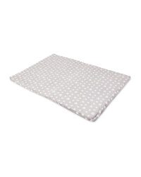 Large Grey Paws Memory Foam Mattress