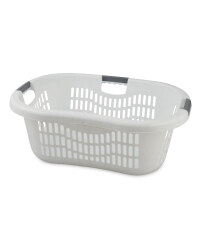 Grid Laundry Basket - Granite