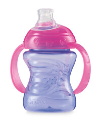Nuby Grip N Sip Cup - Purple / Pink