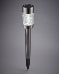 Gunmetal Solar Bollard Stakelight