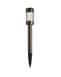 Gunmetal Solar Stake Light
