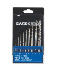 HSS Metal Drill Set 9-Piece