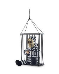 Halloween Animated Prisoner in Cage
