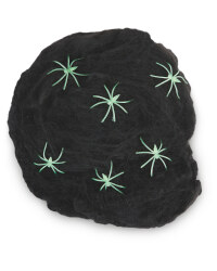 Halloween Black Web Decor
