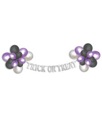 Halloween Bunting & Balloon Set