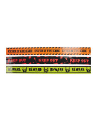 Halloween Caution Tape Decor