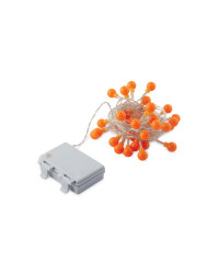Halloween Decorative Berry Lights - Orange