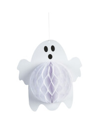 Halloween Honeycomb Ghosts