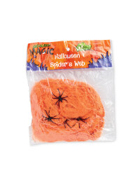 Halloween Spiders Webs - Orange