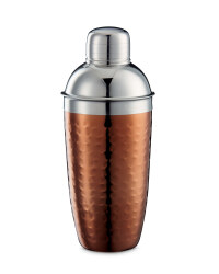 Hammered Cocktail Shaker - Copper