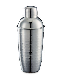 Hammered Cocktail Shaker - Stainless Steel