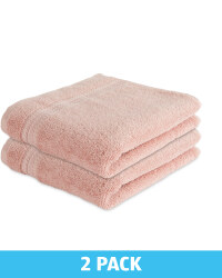 Kirkton House Hand Towels 2 Pack - Blush Pink
