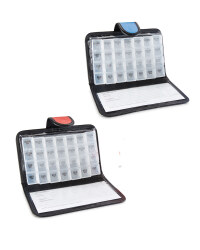 Health + Pill Wallet with Braille