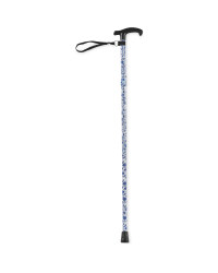 Health+ Folding Walking Stick - Blue