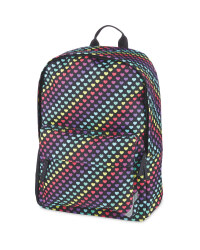 Heart Print Backpack