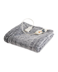 Heated Throw - Dark Grey