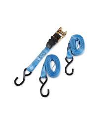 Heavy Duty Ratchet Straps Set