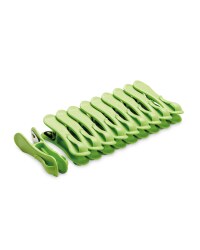 Hegs Pegs with Hooks 10 Pack - Green