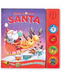 Here Comes Santa Sound Board Book