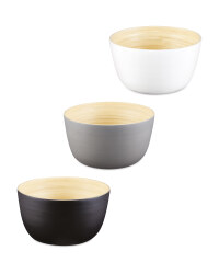 High Bamboo Bowls