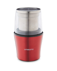 Ambiano Gloss Coffee/Spice Grinder - Red