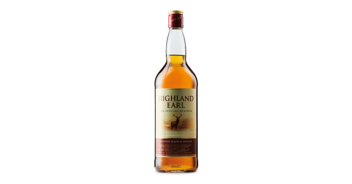 Highland Earl Scotch Whisky 1l Aldi Uk