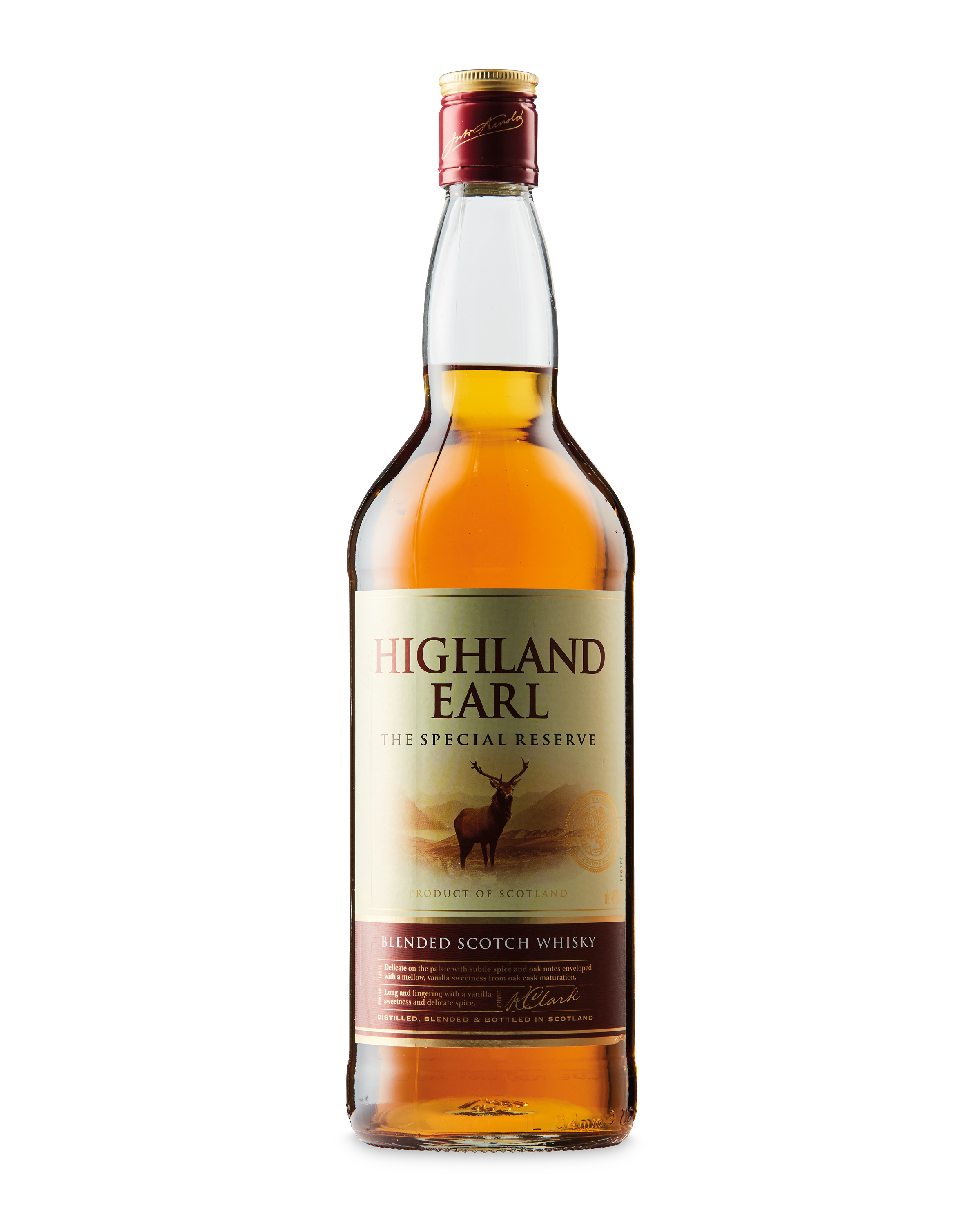 Highland Earl Scotch Whisky 1l Aldi Uk