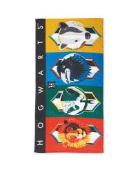 Hogwarts Licensed Beach Towel