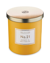 Honey & Nectarine Scented Candle