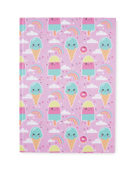 Hoopla A4 Ice Cream Notebook