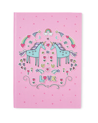 Hoopla A4 Unicorn Notebook