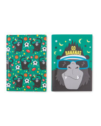 Hoopla A5 Gorilla Notebook 2-Pack