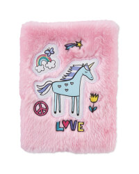 Hoopla Fluffy Unicorn A5 Notebook