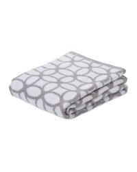 Hoops Patterned Bath Towel