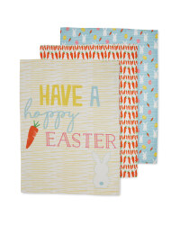 Hoppy Easter Tea Towels 3 Pack