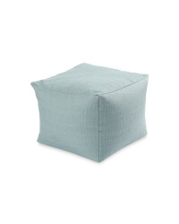Hopsack Bean Cube - Green